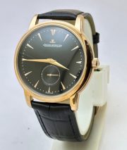 Jaeger LeCoultre Master Tradition Black Swiss Automatic Watch - Image 3