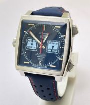 Tag Heuer Monaco Caliber 12 Bamford Edition Rubber Strap Watch - Image 3