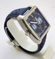 Tag Heuer Monaco Caliber 12 Bamford Edition Rubber Strap Watch - Image 5