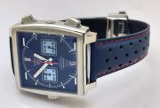 Tag Heuer Monaco Caliber 12 Bamford Edition Rubber Strap Watch - Image 6