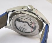 Tag Heuer Carrera Calibre 5 Day-Date Blue Leather Strap Swiss Automatic Watch - Image 8