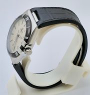 Omega Constellation White Black Strap Swiss Automatic Watch - Image 4