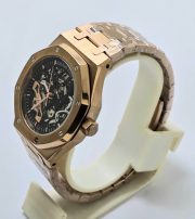 Audemars Piguet Royal Oak Rose Gold Skeleton Swiss Automatic Watch - Image 4