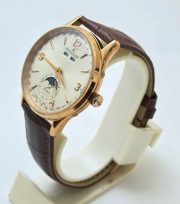 Jaeger Lecoultre Master Control Calendar Leather Strap Swiss Automatic Watch - Image 4