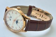 Jaeger Lecoultre Master Control Calendar Leather Strap Swiss Automatic Watch - Image 6