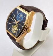 Longines Evidenza Sun Moon Phase Black Rose Gold Swiss Automatic Watch - Image 3
