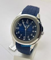 Patek Philippe Aquanaut Blue Rubber Strap Swiss Automatic Watch - Image 3