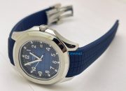 Patek Philippe Aquanaut Blue Rubber Strap Swiss Automatic Watch - Image 6