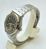 Audemars Piguet Royal Oak Tourbillon Dimpled Dial Black Swiss Automatic Watch - Image 4