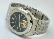 Audemars Piguet Royal Oak Tourbillon Dimpled Dial Black Swiss Automatic Watch - Image 6