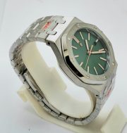Audemars Piguet Royal Oak Jumbo Green Steel Swiss Automatic Watch - A - Image 4