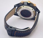 Tag Heuer 1969 Chronograph Black Leather Strap Watch - Image 7