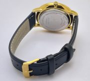 Movado Ultra Slim White Dail Leather Strap Watch - Image 7
