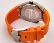 Audemars Piguet Diver Orange Rubber Strap Swiss Automatic Watch - Image 7