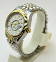 Rolex Sky Dweller White Dual Tone Swiss ETA Automatic Watch - Image 4