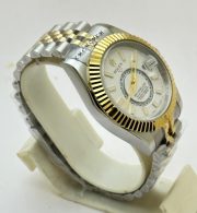 Rolex Sky Dweller White Dual Tone Swiss ETA Automatic Watch - Image 5