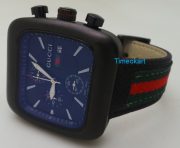 GUCCI COUPE CHRONOGRAPH BLACK WATCH - Image 4