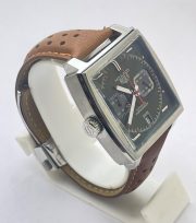 Tag Heuer Monaco Caliber 12 Green Watch - Image 4