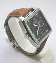 Tag Heuer Monaco Caliber 12 Green Watch - Image 5