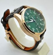 I W C Pilot Le Petit Prince Green Rose Gold Swiss Automatic Watch - Image 5