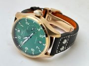 I W C Pilot Le Petit Prince Green Rose Gold Swiss Automatic Watch - Image 6