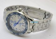 OMEGA SEAMASTER 50TH ANNIVERSARY GREY DIAL STEEL SWISS AUTOMATIC WATCH - Image 6