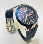 Ulysse Nardin Executive Chronograph Blue Rubber Strap Watch - Image 4