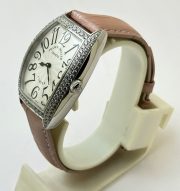 Franck Muller Cintrée Curvex Pink Strap Ladies Watch - Image 3