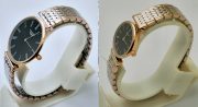 Longines Elegance La Grande Black Dual Tone Couple Watch - Image 4