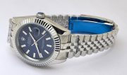 Rolex Date Just Blue Swiss Automatic Watch - Image 6