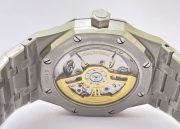 Audemars Piguet Royal Oak Steel Black Swiss ETA Valjoux 7750 Automatic Watch - Image 9