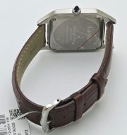 Cartier Santos Dumont White Small Leather Strap Watch - Image 7