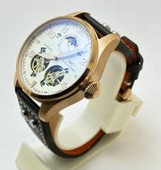 I W C Big Pilot Double Tourbillon White Rose Gold Swiss Automatic Watch - Image 4
