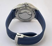 Omega Seamaster 50th Anniversary Steel Blue Rubber Strap Swiss Automatic Watch - Image 7