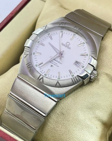 Omega Constellation Double Eagle Steel SWISS ETA