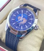 OMEGA SEAMASTER AQUA TERA WORLD TIME BLUE