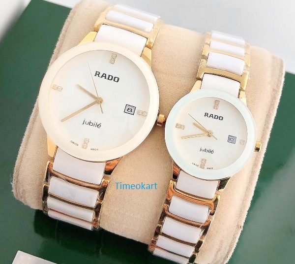 Rado Jublie DaiStar White Couple Watch