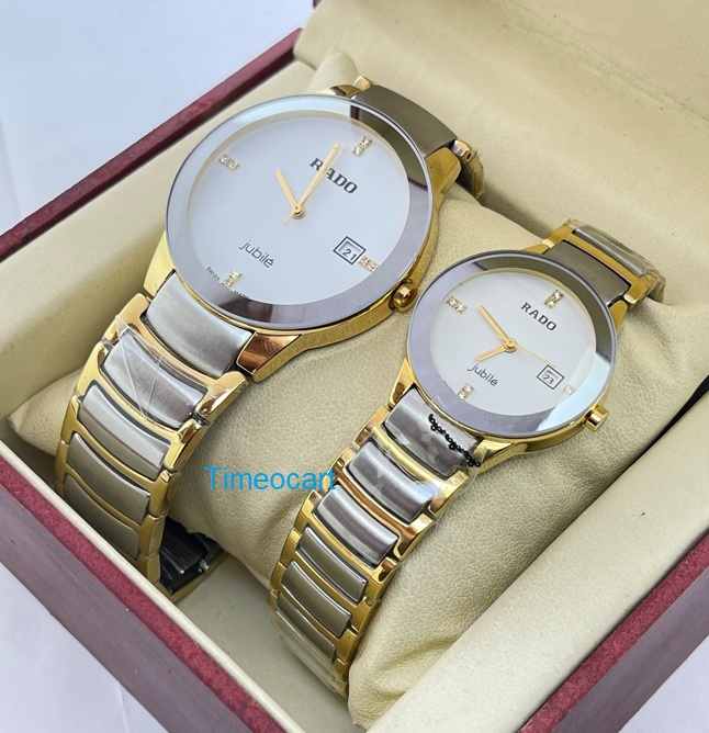 Rado Jublie DaiStar Dual Tone Couple Watch