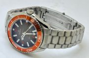 Omega Seamaster Planet Ocean Ultra Deep Orange Bezel Swiss Automatic Watch - Image 6