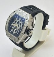 Richard Mille Spider Steel Diamond Swiss ETA Automatic Watch - Image 4