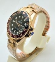 Rolex GMT Master ii Root Beer Rose Gold Swiss Automatic Watch - Image 3
