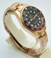Rolex GMT Master ii Root Beer Rose Gold Swiss Automatic Watch - Image 4