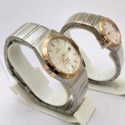 Omega Constellation Double Eagle Stick Mark Couple Watch - Image 5