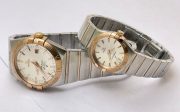 Omega Constellation Double Eagle Stick Mark Couple Watch - Image 6