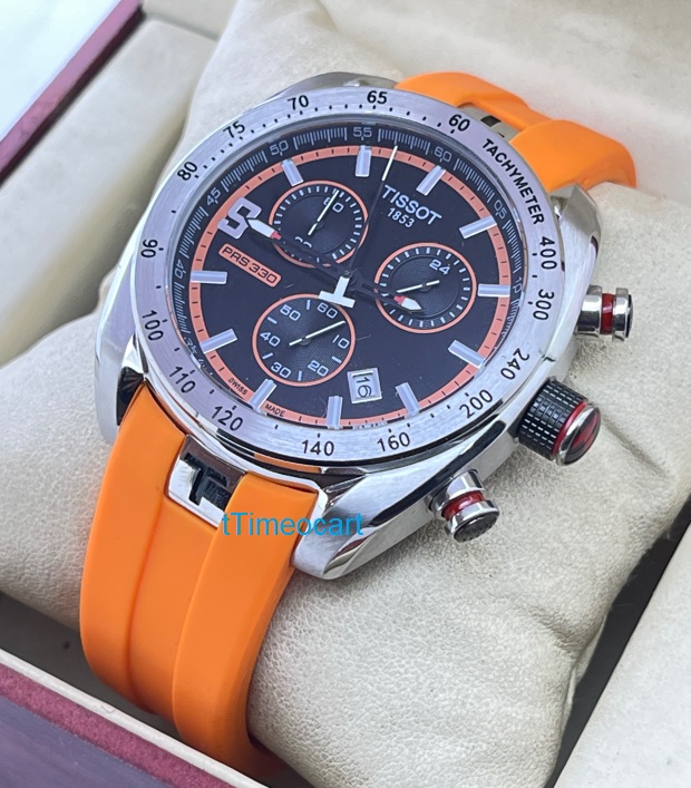 Tissot Prs 330 Tony Parker Limited Edition Orange Watch