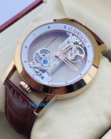 Corum Bubble Golden Bridge Swiss Automatic Watch