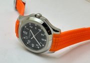Patek Philippe Aquanaut Orange Rubber Strap Watch - Image 4