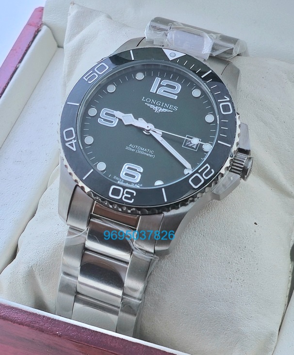 Longines Hydroconquest Green Swiss Automatic Watch