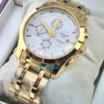 Tissot Couturier White Golden Bracelet Watch