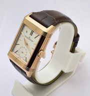 Jaeger Lecoultre Reverso Tribute Duoface Swiss ETA 7750 Valjoux Movement Watch - Image 4